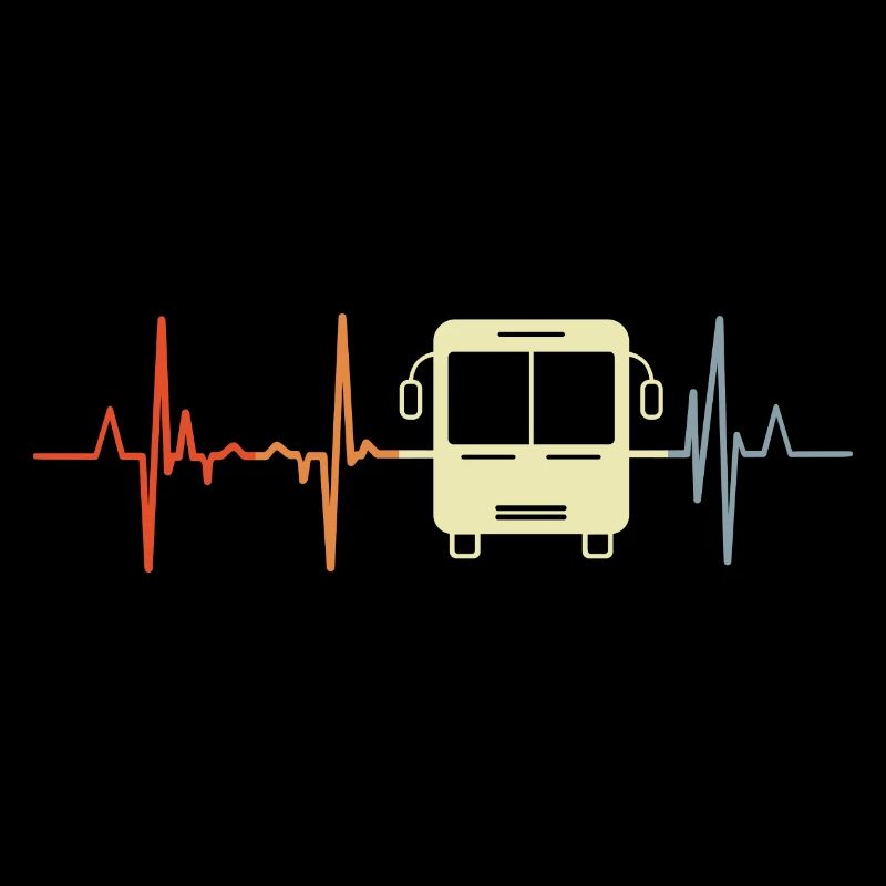 Fréquence cardiaque du bus