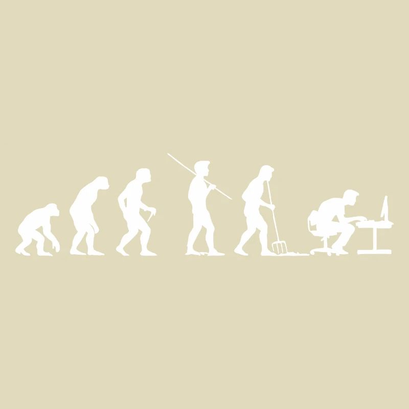 Evolution Programmierer Computerfreak