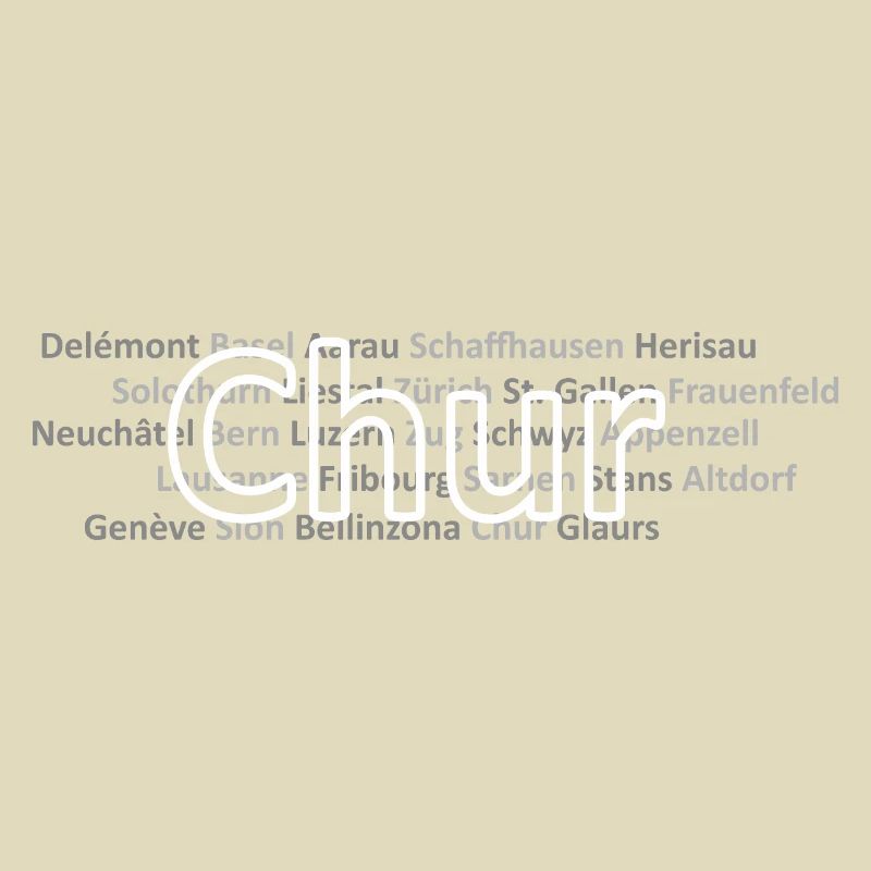 Schweizer Städte Chur