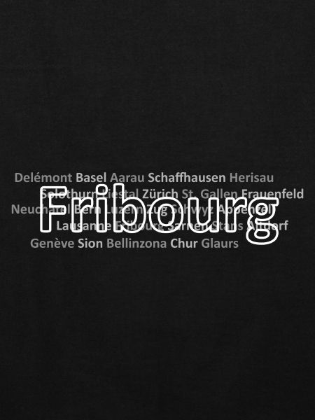 Schweizer Städte Fribourg