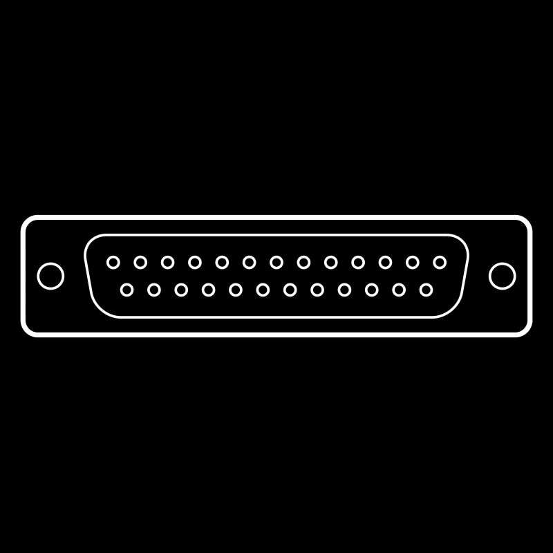 DB 25 Connector Parallel, Printer