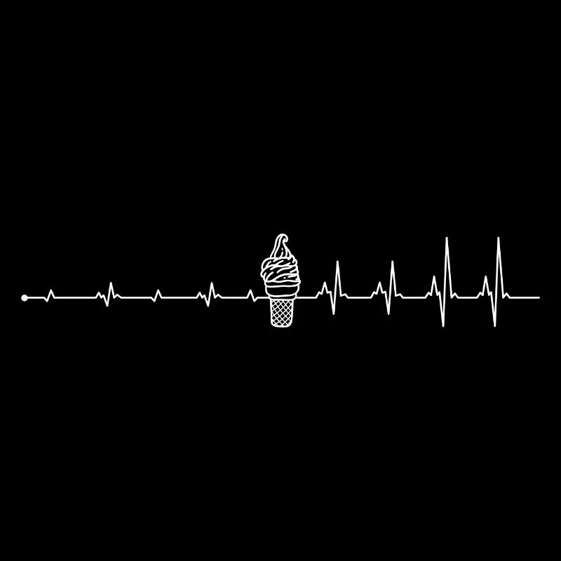 Heartbeat Eiscreme-Liebe