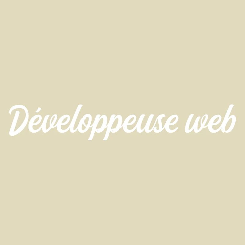 Développeuse Web