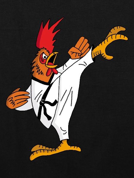 Coq et karaté