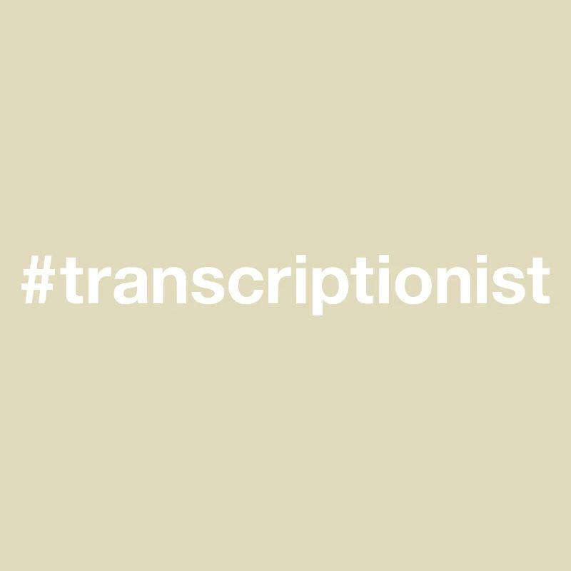 TRANSCRIPTEUR BLANC
