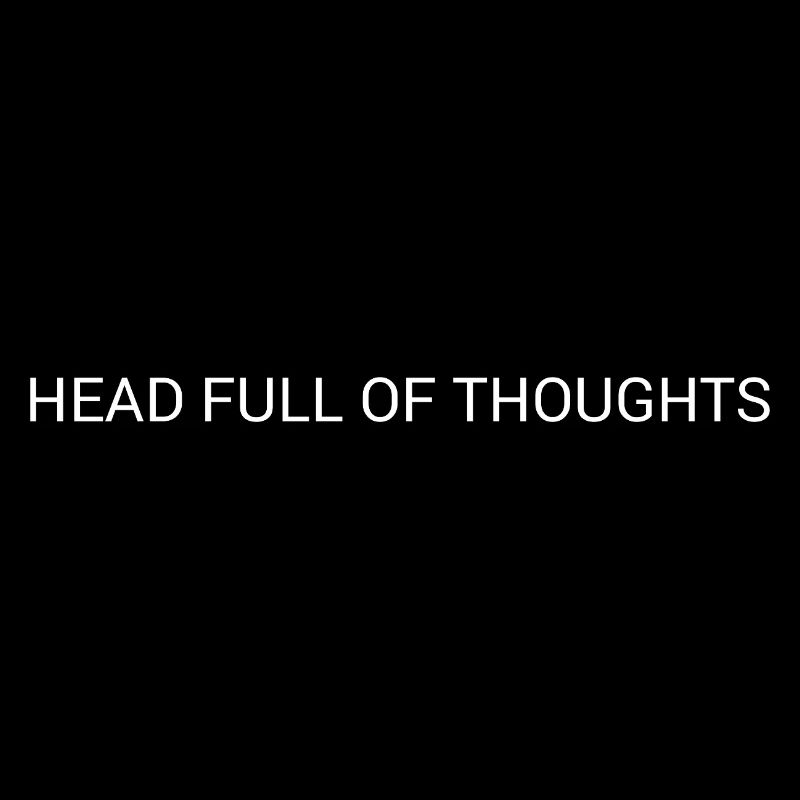 Tête pleine de réflexions – Suranalyser la conception de texte