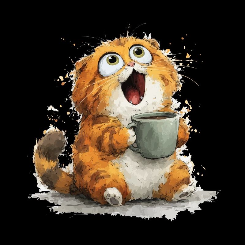 Cat Coffee: Googly Eyes Latte