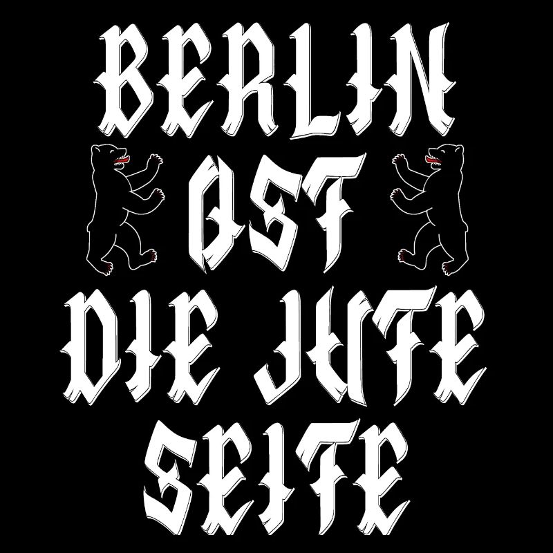 Berlin Bear - Berlin East the jute side