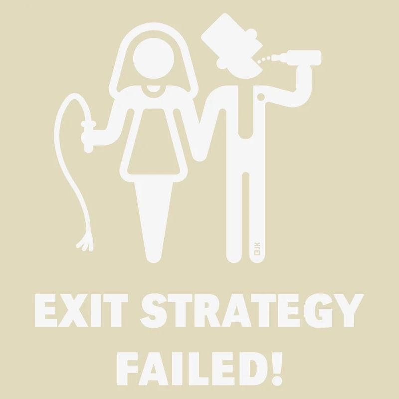 Exit Strategy Failed! (JGA Bräutigam Game Over W)