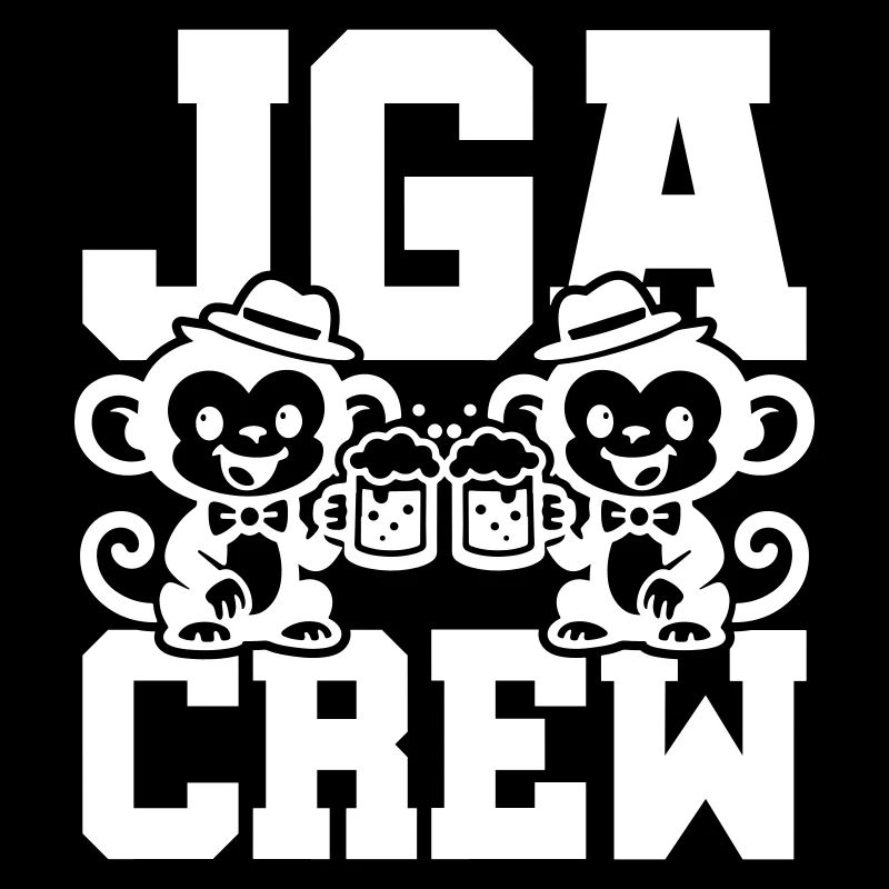 Jga Crew Junggesellenabschied Affe
