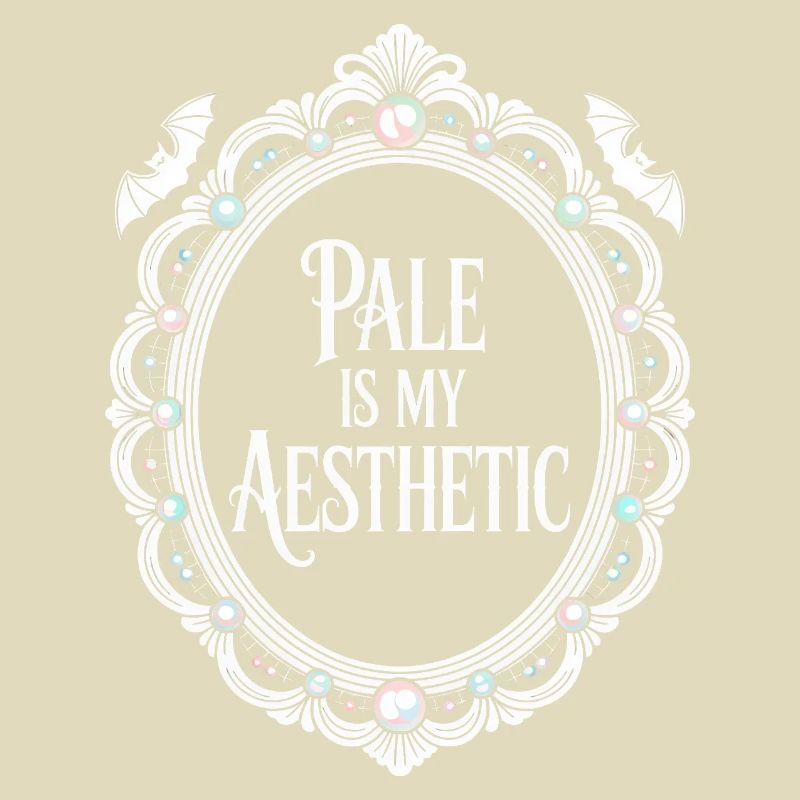 Pale Aesthetic Frame Typography