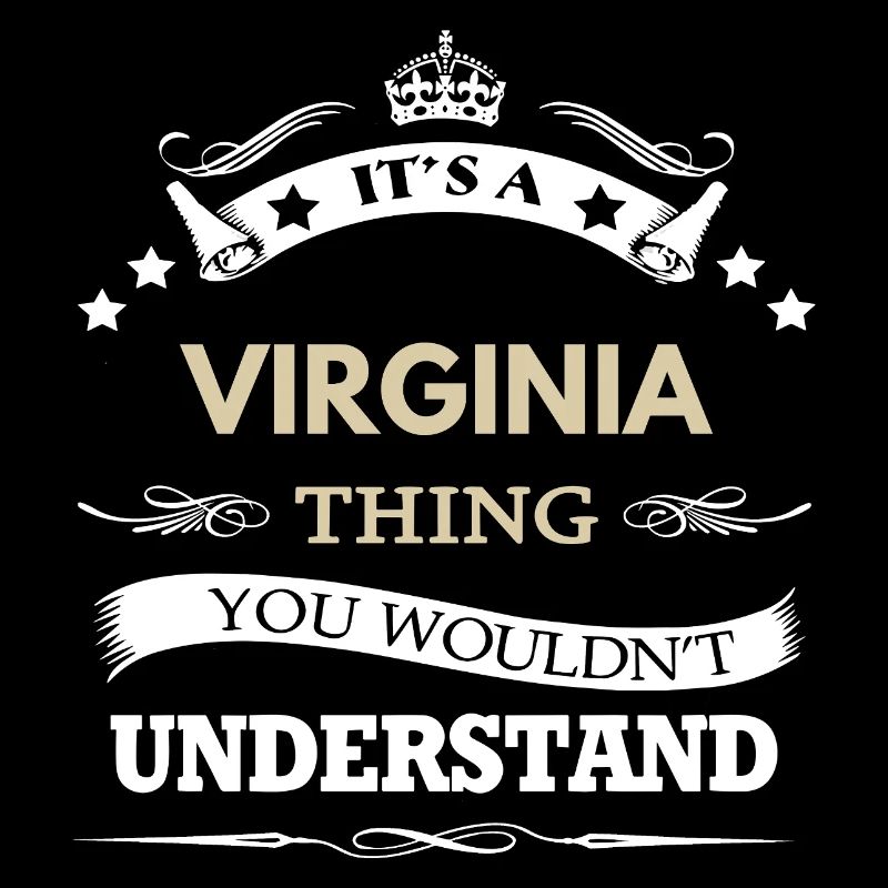 Virginia Pride Banner Vintage Script
