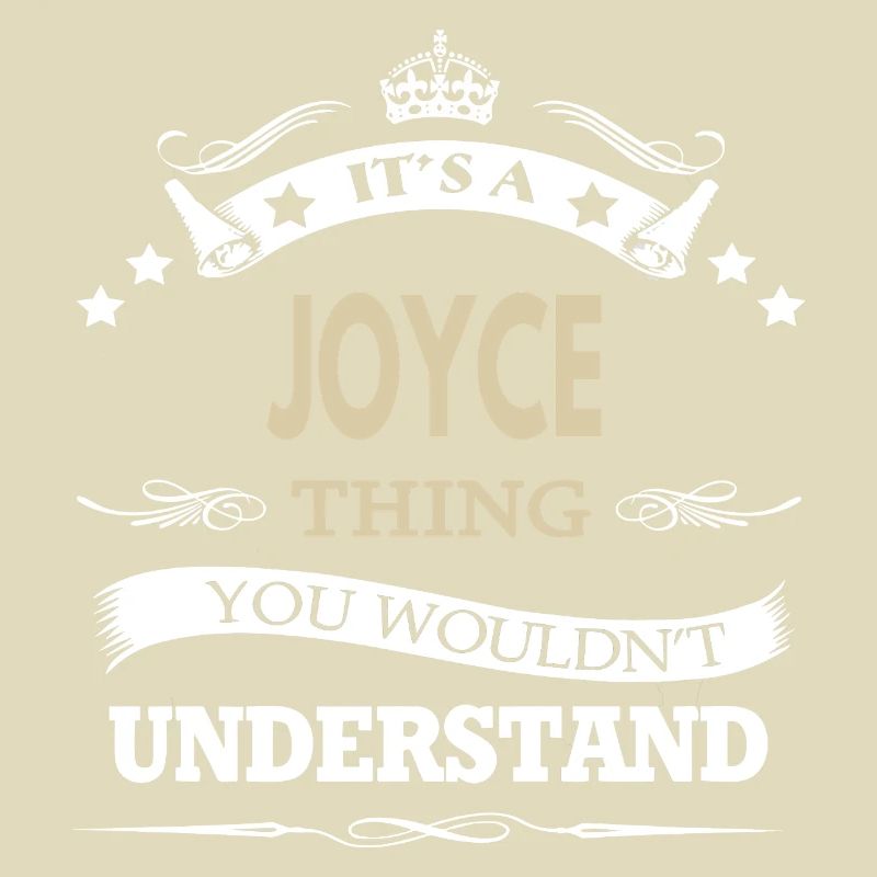 Joyce Chose que tu ne comprendrais pas