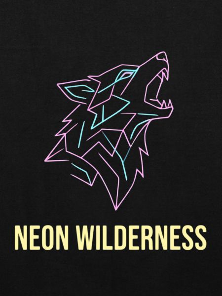 Wolf Neon Wilderness