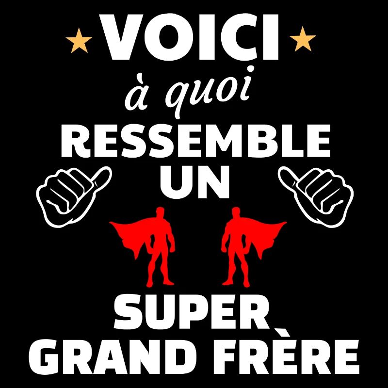 Frère Super Héros Inspirant