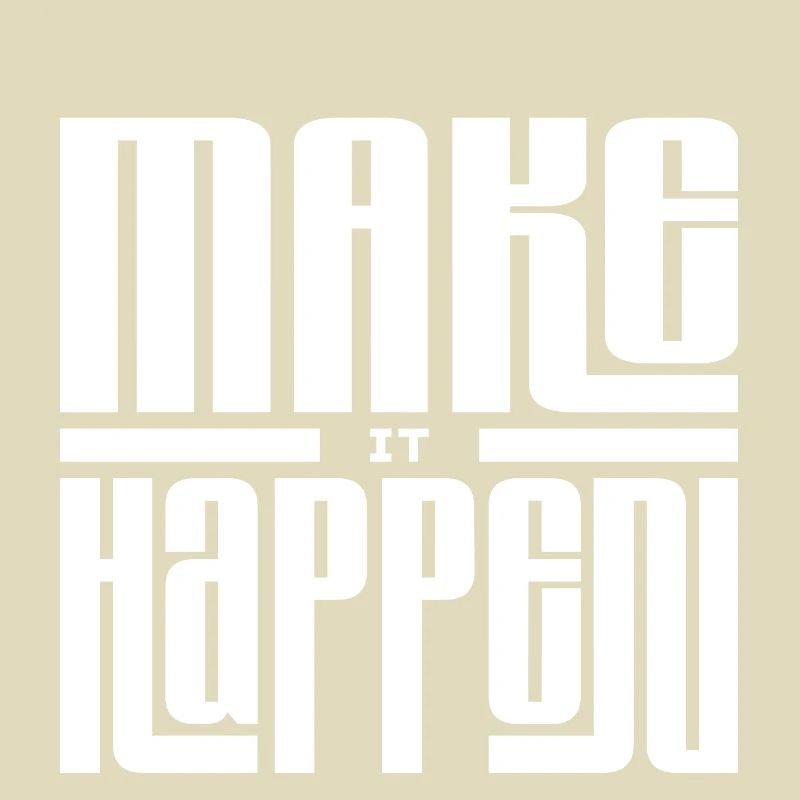 Expression of Joy in Linear Typography