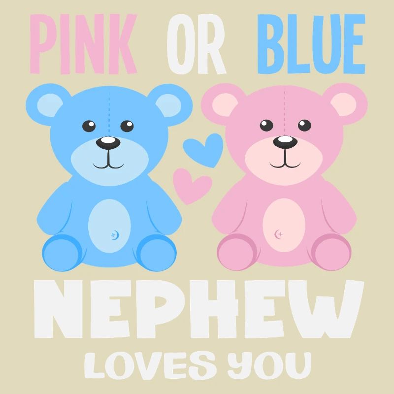 Pink Oder Blau Neffe Liebt Dich