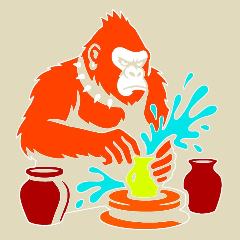Gorilla Pottery Splash Studio