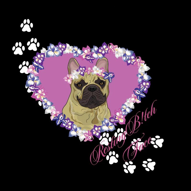 Ruhende B!tch Face Frenchie