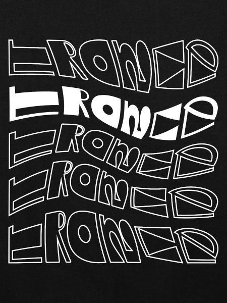 Trance-Typographisches Musterdesign