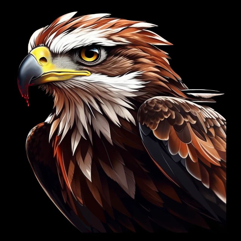 Powerful Eagle Head