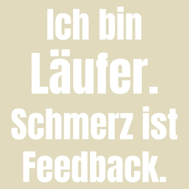 I'm a runner – pain is feedback