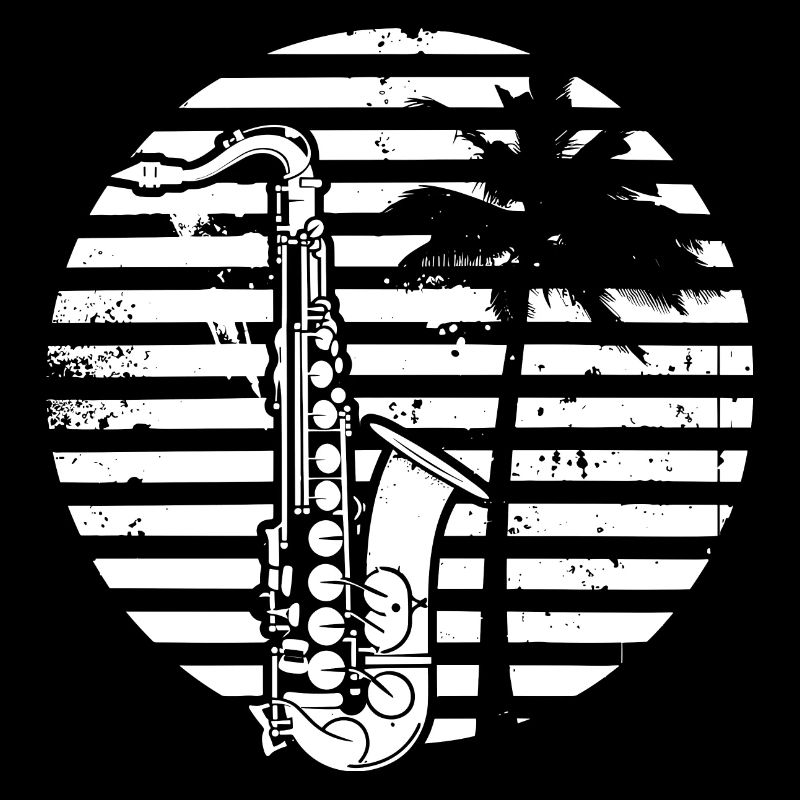 Dessin de saxophone