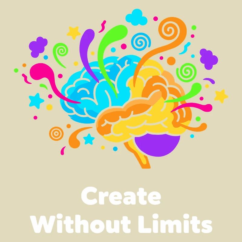 Creative brain art without limits