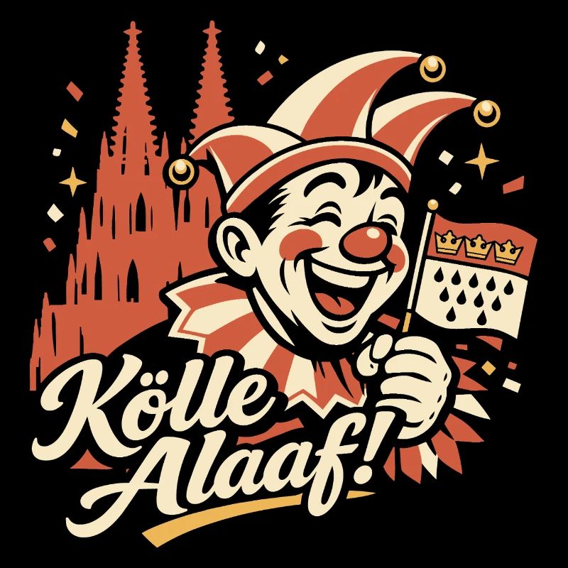 Costume de carnaval de Kölle Alaaf Cadeau mignon mignon
