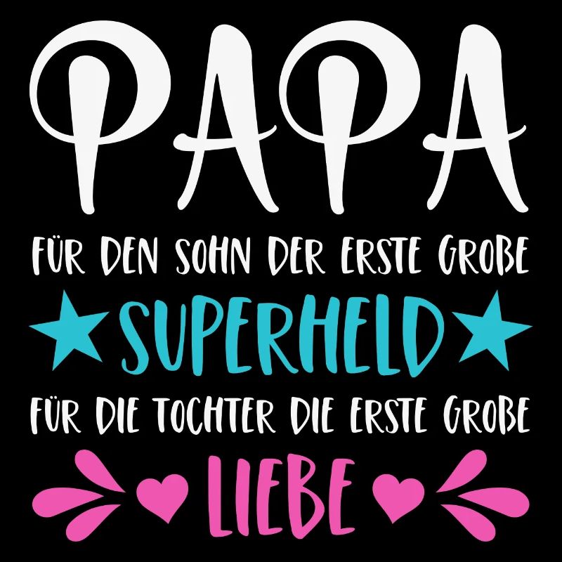Papa Sohn Superheld Tochter Erste Große Liebe