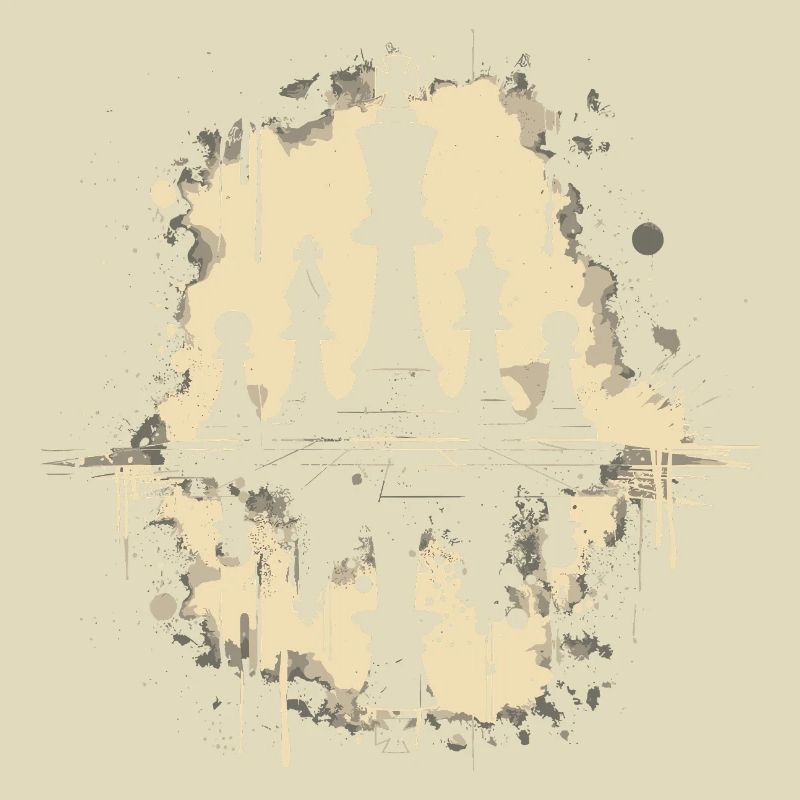 Chess Pieces Graffiti