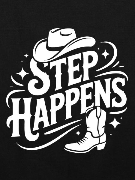 Step Happens Western Stil