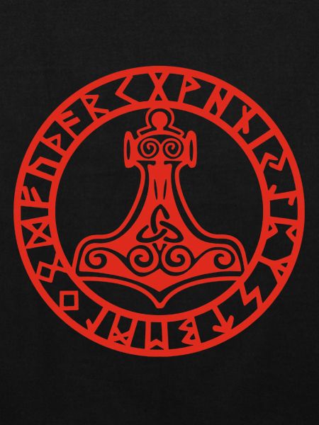 Marteau viking rouge