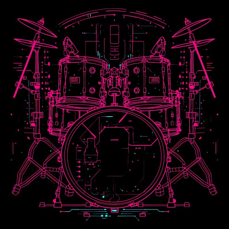 Trapset Line Art