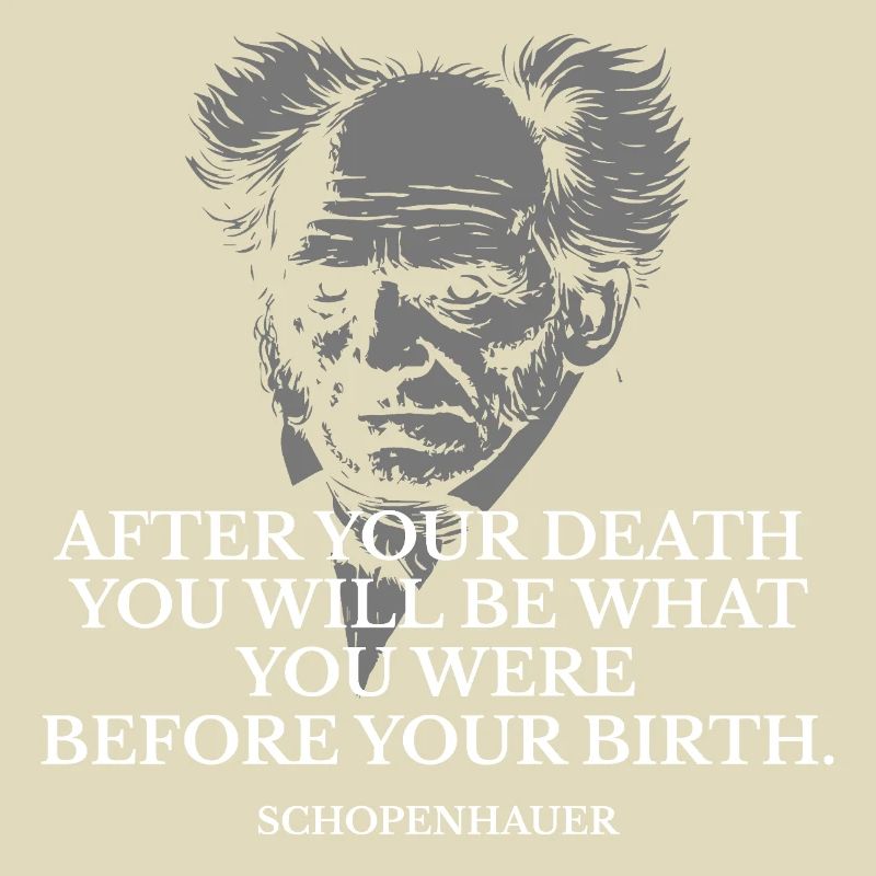 Schopenhauer Geburts- und Todeszitat