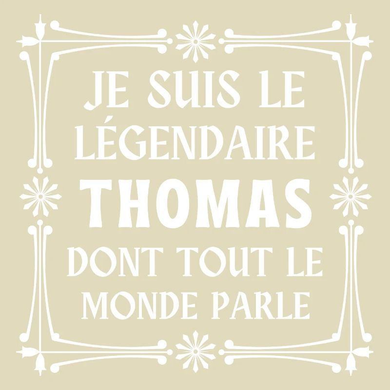 Thomas, prénom Thomas, je suis Thomas