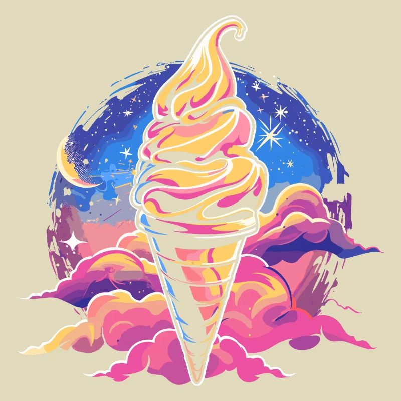 Cornet de glace Dreamlike