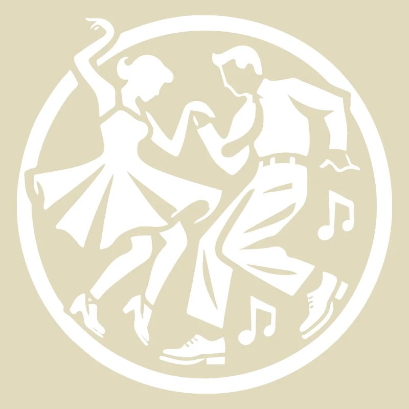 Conception de silhouette rock 'n' roll