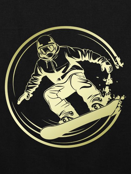 Snowboarder Silhouette