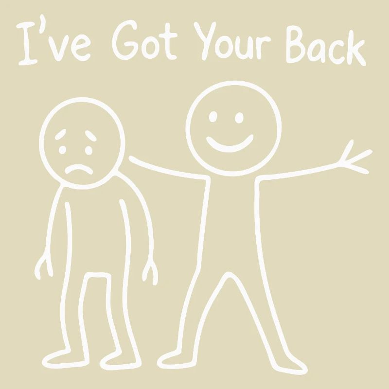 Ich stehe hinter dir: Support-Duo