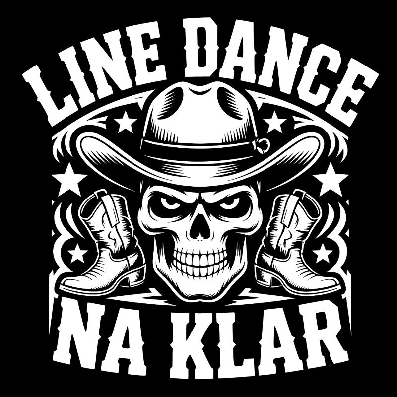 Line Dance NA KLAR Skull