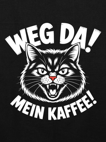 Kaffee-Katze: Weg Da!