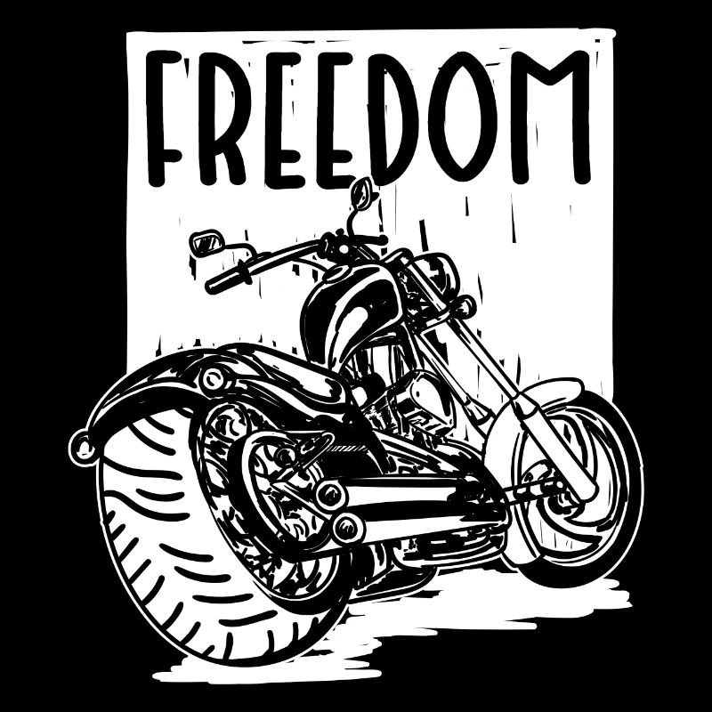 Motorcycle motorbikes biker wild freedom statement