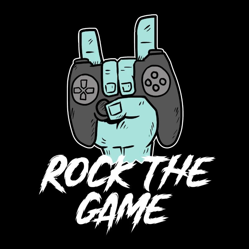 Gamer Spruch Zocker Controller Game