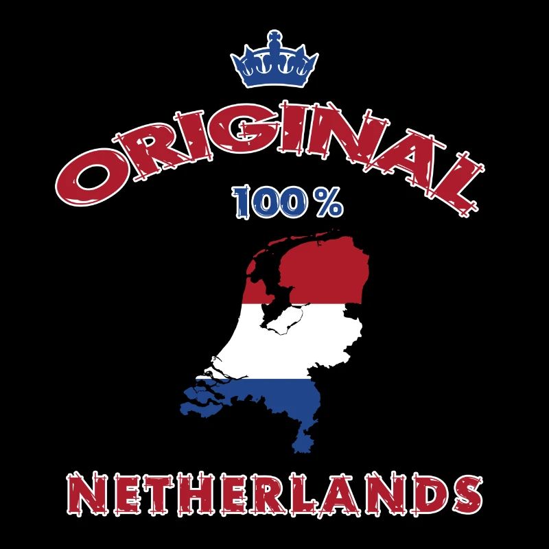 Design original 100 % drapeau des Pays-Bas