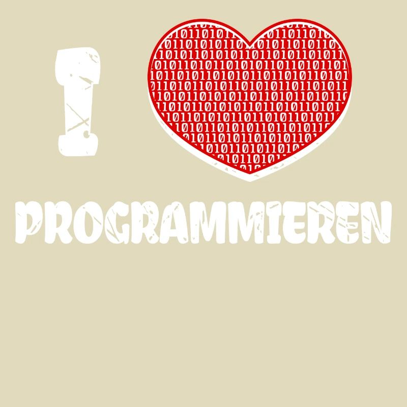 Developer Herz Programmierer Statement Informatik
