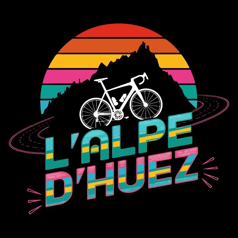 Alpe d’Huez Cyclisme Design