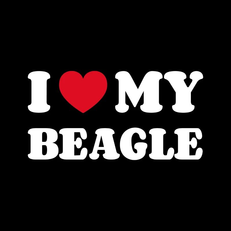 J’aime mon beagle