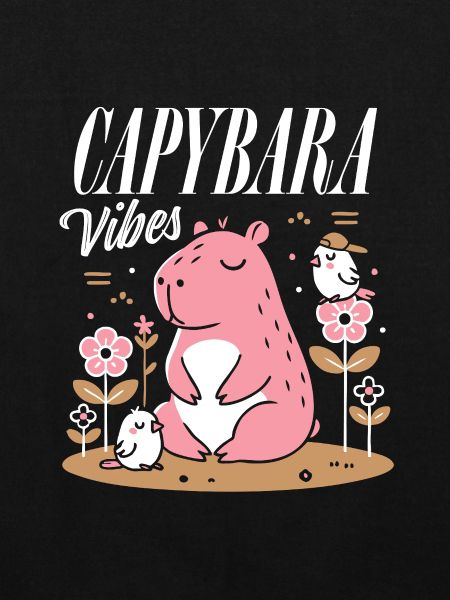 Relaxed Capybara Vibes