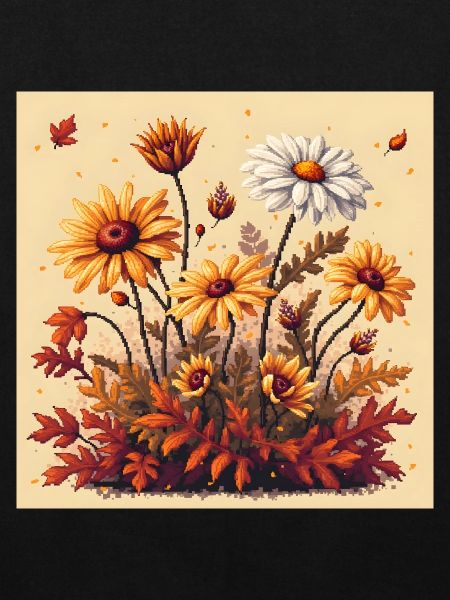 8-Bit Autumn Blooms